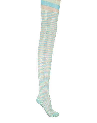 MISSONI Socks & tights Light green 70% Rayon, 20% Polyester, 10% Nylon
