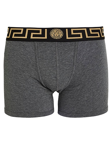 VERSACE Boxer Grey 94% Cotton, 6% Elastane, Polyester, Polyamide