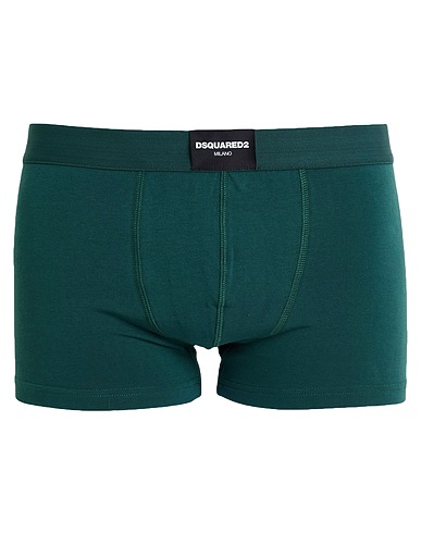 DSQUARED2 Boxershort UNDERWEAR Dunkelgrün 94% Baumwolle, 6% Elastan