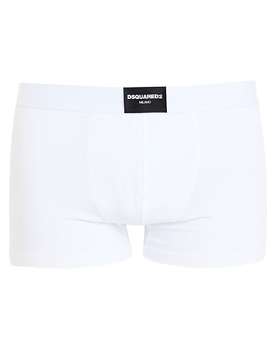 DSQUARED2 Boxer UNDERWEAR White 94% Cotton, 6% Elastane