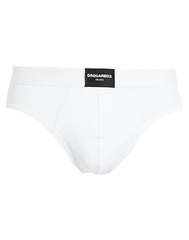 DSQUARED2 Slip UNDERWEAR Bianco 94% Cotone, 6% Elastan