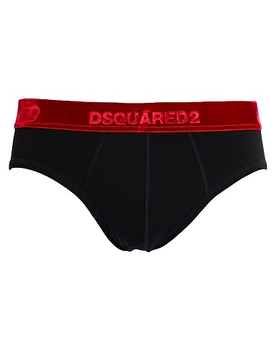 DSQUARED2 Slip UNDERWEAR Schwarz 95% Baumwolle, 5% Elastan
