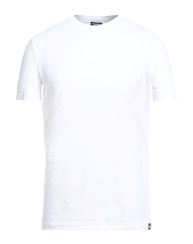 DSQUARED2 Undershirt UNDERWEAR White 94% Cotton, 6% Elastane