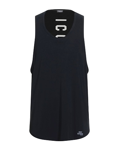 DSQUARED2 Undershirt ICON UNDERWEAR Black 73% Polyamide, 27% Elastane