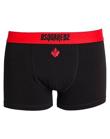 DSQUARED2 Boxershort UNDERWEAR Schwarz 94% Baumwolle, 6% Elastan