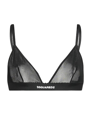 DSQUARED2 브라 UNDERWEAR 블랙 96% 비스코스, 4% 엘라스테인