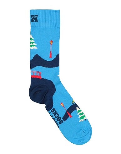 HAPPY SOCKS Socks & tights Azure 86% Cotton, 12% Polyacrylic, 2% Elastane