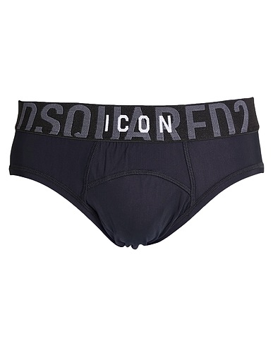 DSQUARED2 Brief ICON UNDERWEAR Black 73% Polyamide, 27% Elastane