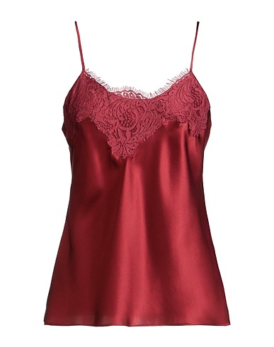 VIVIS T-shirt intima Bordeaux 100% Seta