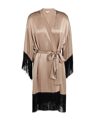VIVIS Dressing gowns & bathrobes Taupe 100% Silk