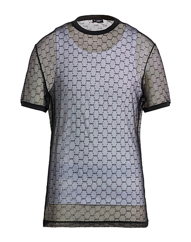 DSQUARED2 Undershirt UNDERWEAR Black 86% Polyamide, 14% Elastane