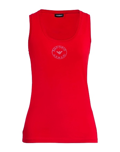 EMPORIO ARMANI Undershirt UNDERWEAR Red 95% Cotton, 5% Elastane