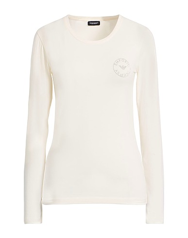 EMPORIO ARMANI T-shirt UNDERWEAR Ivory 95% Cotton, 5% Elastane