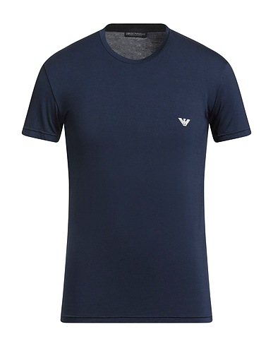 EMPORIO ARMANI Undershirt UNDERWEAR Navy 95% Viscose, 5% Elastane