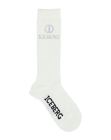 ICEBERG Socks & tights Ivory 90% Wool, 6% Polyamide, 4% Elastane