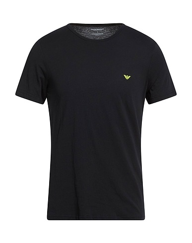 EMPORIO ARMANI Undershirt UNDERWEAR Black 100% Cotton