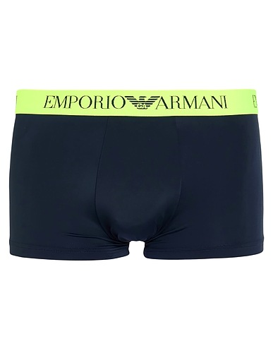 EMPORIO ARMANI Caleçon UNDERWEAR Bleu nuit 86% Polyamide, 14% Élasthanne