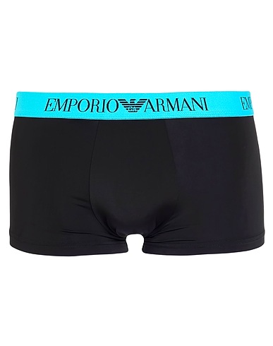 EMPORIO ARMANI Боксеры UNDERWEAR Чёрный 86% Полиамид, 14% Эластан