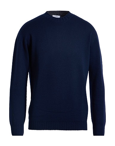 SEVENTY VENEZIA Turtleneck Midnight blue 100% Virgin Wool