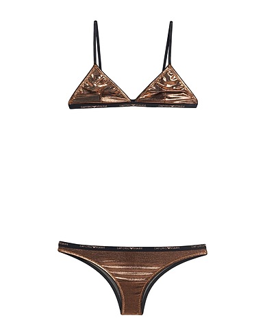 EMPORIO ARMANI Set UNDERWEAR Bronze 87% Polyester, 13% Elastane