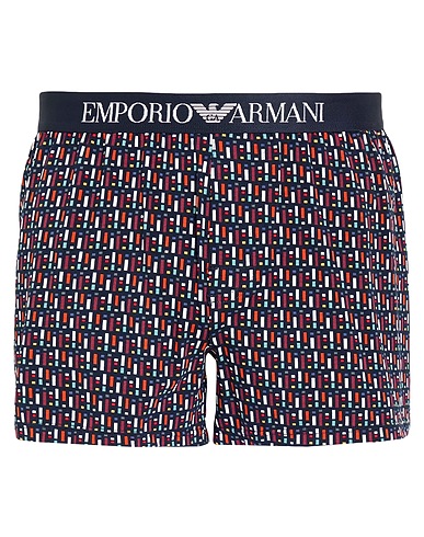 EMPORIO ARMANI 사각팬티 UNDERWEAR 네이비 95% 코튼, 5% 엘라스테인, 폴리아미드, 폴리에스테르