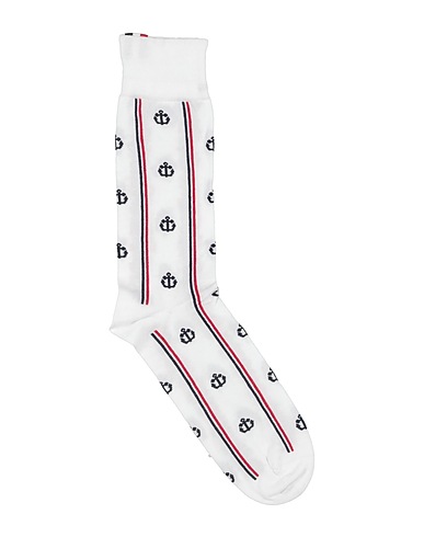 THOM BROWNE Socken & Strümpfe Weiß 75% Baumwolle, 25% Polyamid