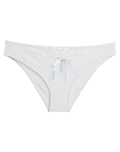 TWINSET Brief U&B White 89% Polyamide, 11% Elastane