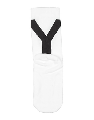 Y-3 Socken & Strümpfe Weiß 55% Baumwolle, 38% Polyamid, 4% Recyceltes Polyester, 3% Elastan