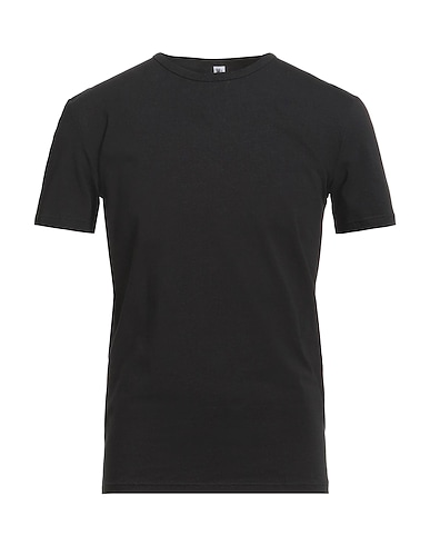 MOSCHINO Undershirt UNDERWEAR Black 95% Cotton, 5% Elastane