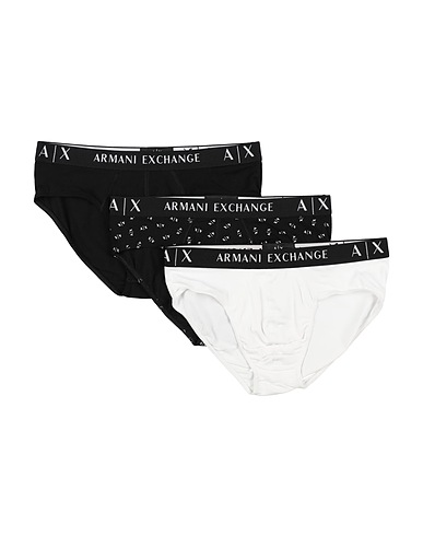 ARMANI EXCHANGE Brief White 95% Cotton, 5% Elastane, Polyacrylic