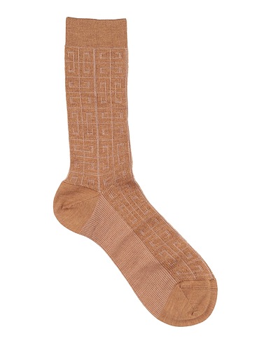 GIVENCHY Socks & tights Light brown 63% Wool, 20% Viscose, 17% Polyamide