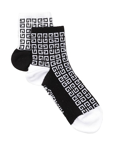 GIVENCHY Socks & tights Black 80% Cotton, 18% Polyamide, 2% Elastane