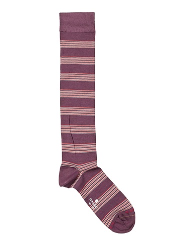 GALLO Socken & Strümpfe Dunkelviolett 70% Baumwolle, 26% Polyamid, 4% Lycra®