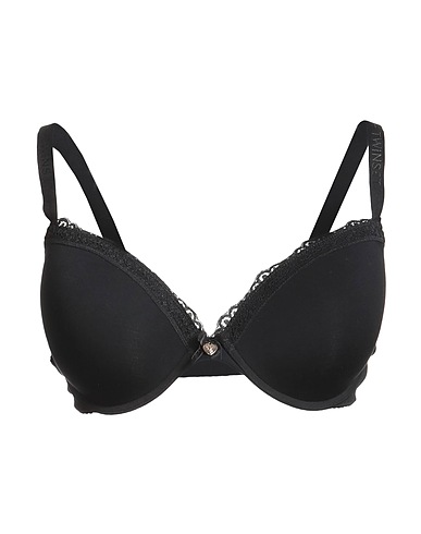 TWINSET ブラジャー U&B ブラック レーヨン 95% / ポリウレタン 5% / ナイロン