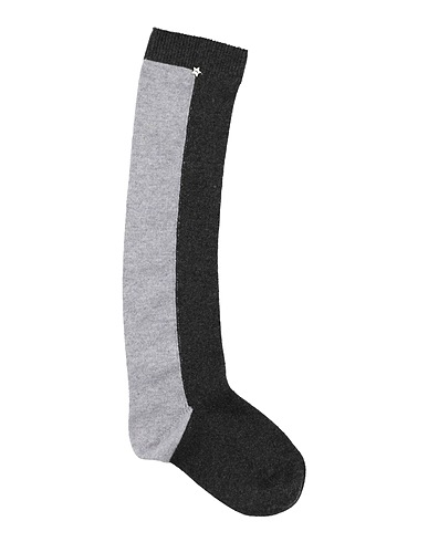 LORENA ANTONIAZZI Socks & tights Charcoal 100% Cashmere
