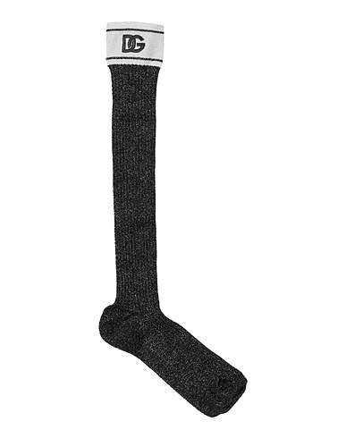 DOLCE&GABBANA Socks & tights Black 67% Viscose, 17% Lurex®, 15% Polyamide, 1% Elastane