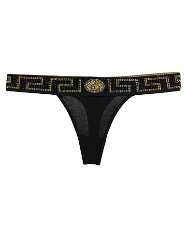 VERSACE 삼각팬티 블랙 94% 코튼, 6% 엘라스테인