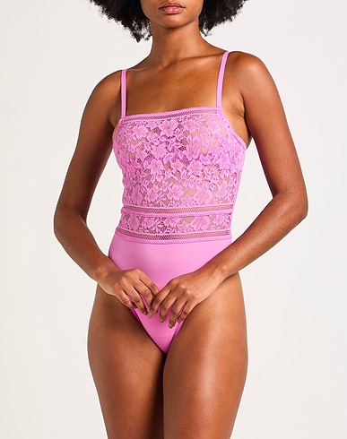 WOLFORD Κορμάκι Φούξια 86% Πολυαμίδη, 14% Ελαστάνη