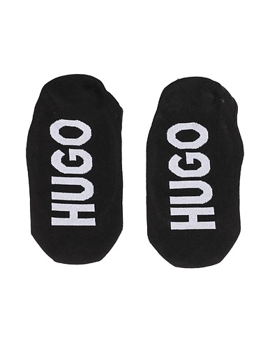 HUGO Socks & tights Black 75% Cotton, 23% Polyamide, 2% Elastane