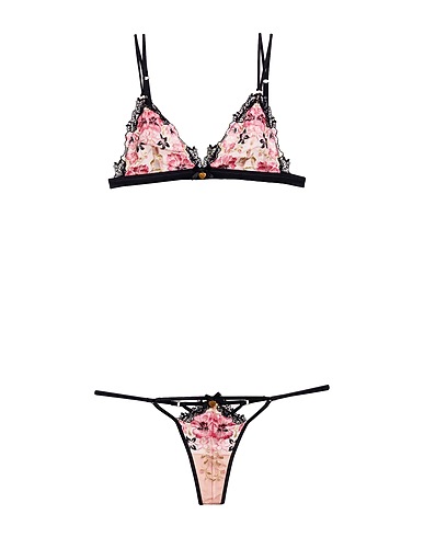 TWINSET Set U&B Pink 100% Polyester