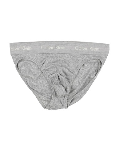 CALVIN KLEIN UNDERWEAR Slip Grigio chiaro 100% Cotone
