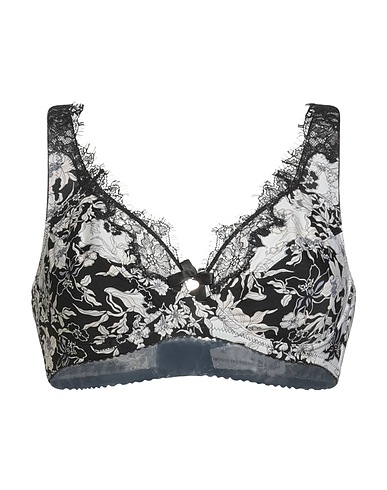 TWINSET Бюстгальтер U&B Чёрный 86% Полиамид, 14% Эластан