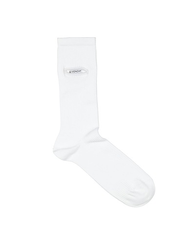 GIVENCHY Socks & tights White 72% Cotton, 24% Polyamide, 4% Elastane