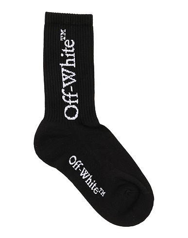 OFF-WHITE™ Medias y Calcetines Negro 70% Algodón, 27% Poliamida, 3% Elastán
