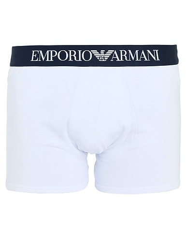 EMPORIO ARMANI Boxer UNDERWEAR White 95% Cotton, 5% Elastane