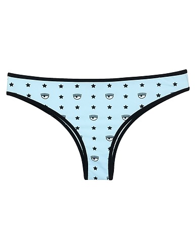 CHIARA FERRAGNI Brief Sky blue 95% Cotton, 5% Elastane