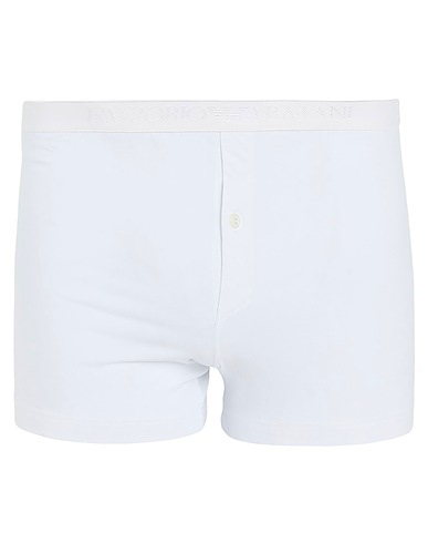 EMPORIO ARMANI Boxer UNDERWEAR White 95% Polyamide, 5% Elastane
