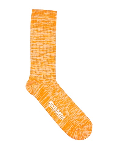 HIKERDELIC Socks & tights Orange 80% Cotton, 17% Polyamide, 3% Elastane