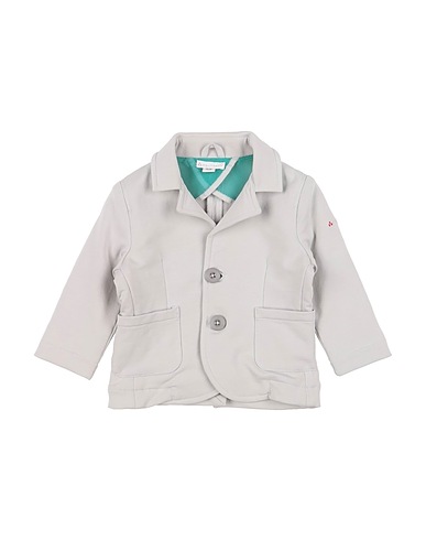 PEUTEREY Blazer Light grey 96% Cotton, 4% Elastane