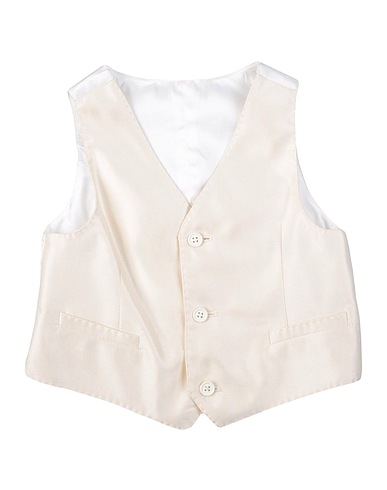 DOLCE&GABBANA Waistcoat Ivory 45% Viscose, 33% Virgin Wool, 22% Silk